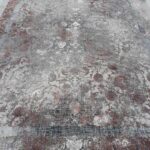 وینتیج لعیا ذغالی فرش 1200 شانه تراکم 3600 برجسته