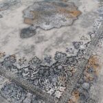 وینتیج فلورانس نقره ای فرش 1200 شانه تراکم 3600 برجسته