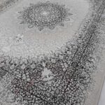 وینتیج دیانا نقره ای فرش 1200 شانه تراکم 3600 برجسته