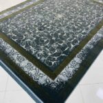 طرح اسلیمی وینتیج دودی فرش 700 شانه تراکم 2550 ساده ده رنگ