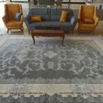 طرح آرمان دودی فرش 1200 شانه تراکم 3600 برجسته