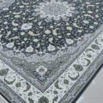 طرح اصفهان دودی فرش 1500 شانه تراکم 4500 برجسته