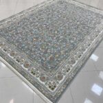 طرح بهار طوسی فرش 1500 شانه تراکم 4500 برجسته