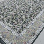 طرح بهاران دودی فرش 1200 شانه تراکم 3600 برجسته