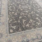 طرح تخت طاووس دودی فرش 1200 شانه تراکم 3600 برجسته