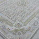 طرح هزارتو ترمه ای فرش 1200 شانه تراکم 3600 برجسته