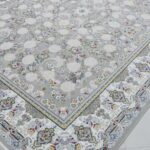 طرح هستی ترمه ای فرش 1200 شانه تراکم 3600 برجسته