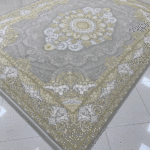 طرح کریستال ترمه ای فرش 1200 شانه تراکم 3600 برجسته