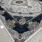 فرش سوگند کرم 700 شانه تراکم 2550 ساده هشت رنگ