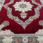 فرش کارینا لاکی 700 شانه تراکم 2550 ساده هشت رنگ