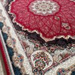 فرش شیدا لاکی 700 شانه تراکم 2550 ساده هشت رنگ