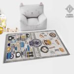 فرش اتاق کودک کد 115 شانه 400 تراکم 1800 تمام آکریلیک آنتی استاتیک و ضد حساسیت