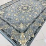 فرش شاهسون طوسی 700 شانه تراکم 2550 ساده ده رنگ