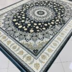 فرش اصفهان دودی 700 شانه تراکم 2550 ساده ده رنگ