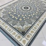 فرش اصفهان طوسی 700 شانه تراکم 2550 ساده ده رنگ