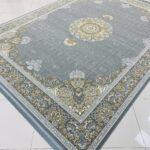 فرش سهند طوسی 700 شانه تراکم 2550 ساده ده رنگ