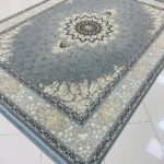 فرش مهرگان طوسی 700 شانه تراکم 2550 ساده ده رنگ