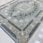 فرش وینتیج 7002 سیلور 700 شانه تراکم 2550 ساده ده رنگ
