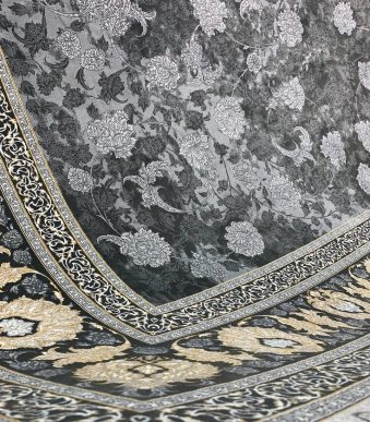 Carpet 1200 comb density 3600 without ridge, smoky palace of ten colors