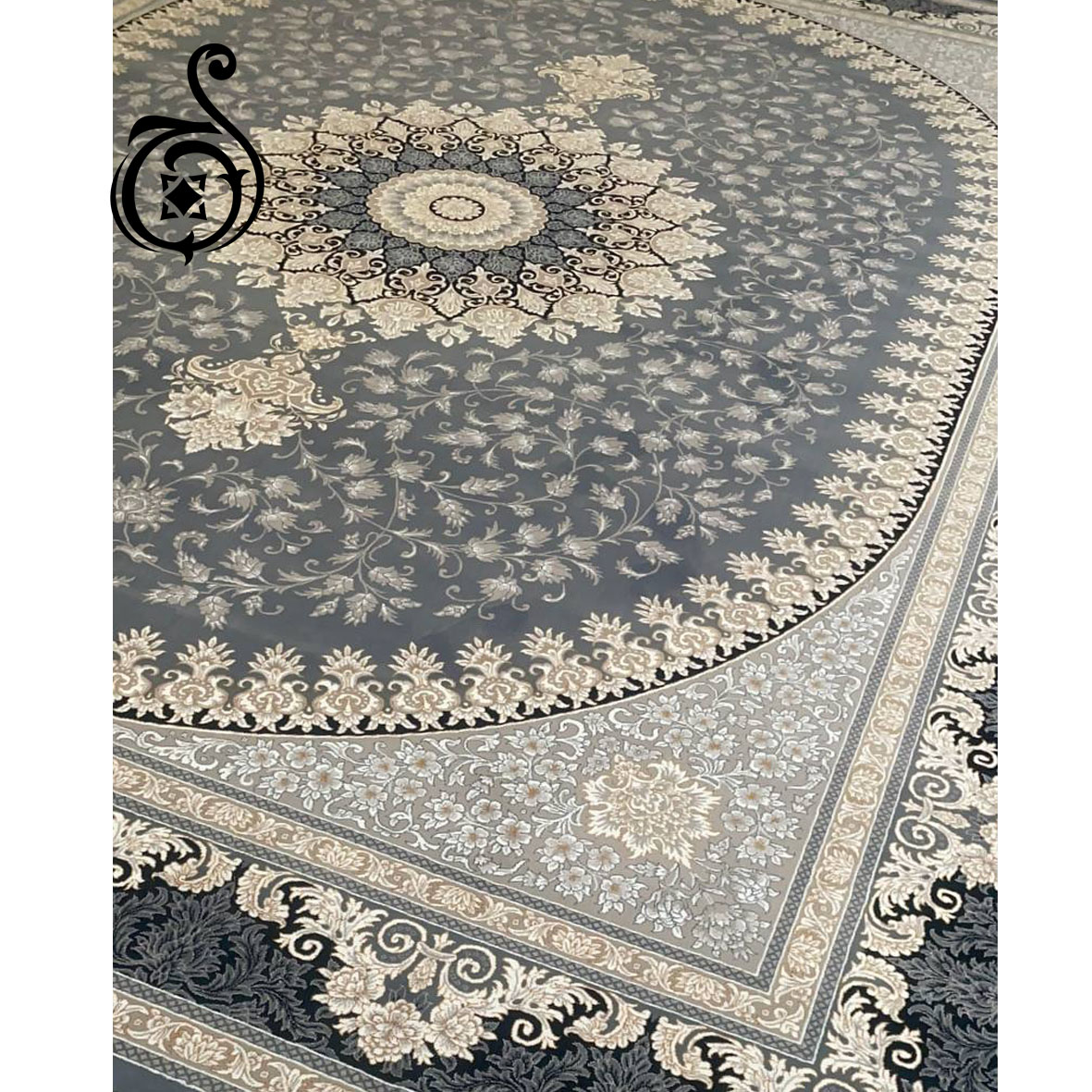 Carpet, 700 comb density, 2550, simple, smoky Elsa design, nine colors