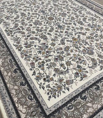 Carpet, 700 comb density, 2550, simple Avesta spray design, cream, nine colors