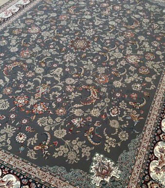 Carpet, 700 comb density, 2550, simple, smoky indigo design, nine colors