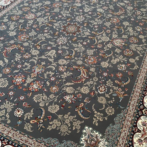 Carpet, 700 comb density, 2550, simple, smoky indigo design, nine colors