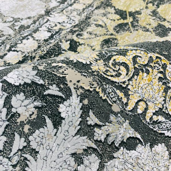 Carpet 1200 comb, density 3600, embossed vintage design, code 122, ten colors