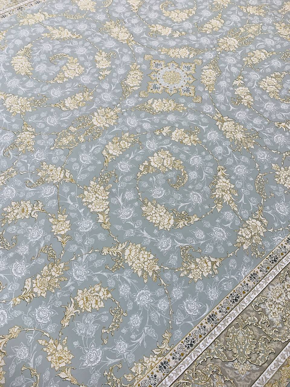 Carpet 1200 comb, density 3600, Rosita silver design, ten colors