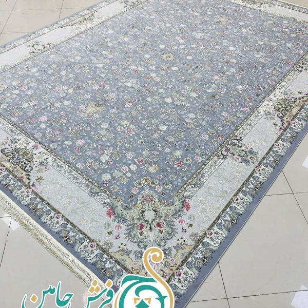 فرش 1700 شانه تراکم 5100 بدون برجستگی طرح گلسا دلفینی ده رنگ