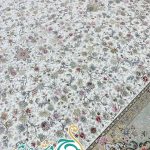 فرش 1700 شانه تراکم 5100 بدون برجستگی طرح گلسا کرم ده رنگ