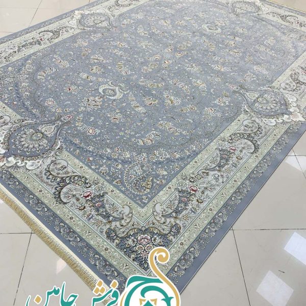 فرش 1700 شانه تراکم 5100 بدون برجستگی طرح سما دلفینی ده رنگ