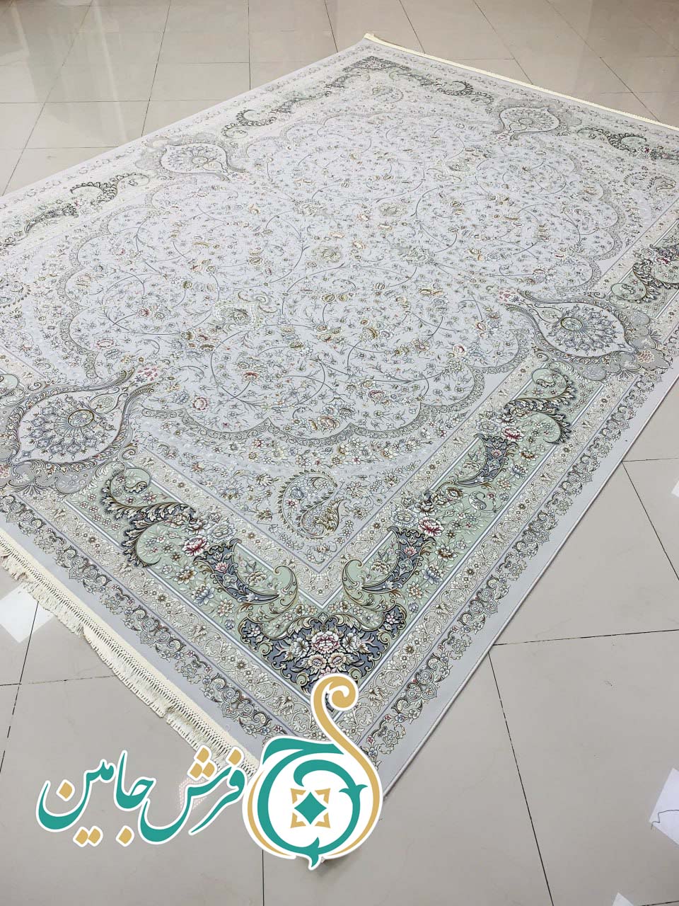 فرش 1700 شانه تراکم 5100 بدون برجستگی طرح سما سیلور ده رنگ
