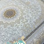 فرش 1700 شانه تراکم 5100 بدون برجستگی طرح دیانا دلفینی ده رنگ