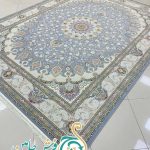 فرش 1700 شانه تراکم 5100 بدون برجستگی طرح ترنج دلفینی ده رنگ