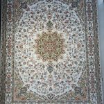 فرش اطلس نقره ای ۱۲۰۰ شانه تراکم ۳۶۰۰ برجسته پالت تبریز